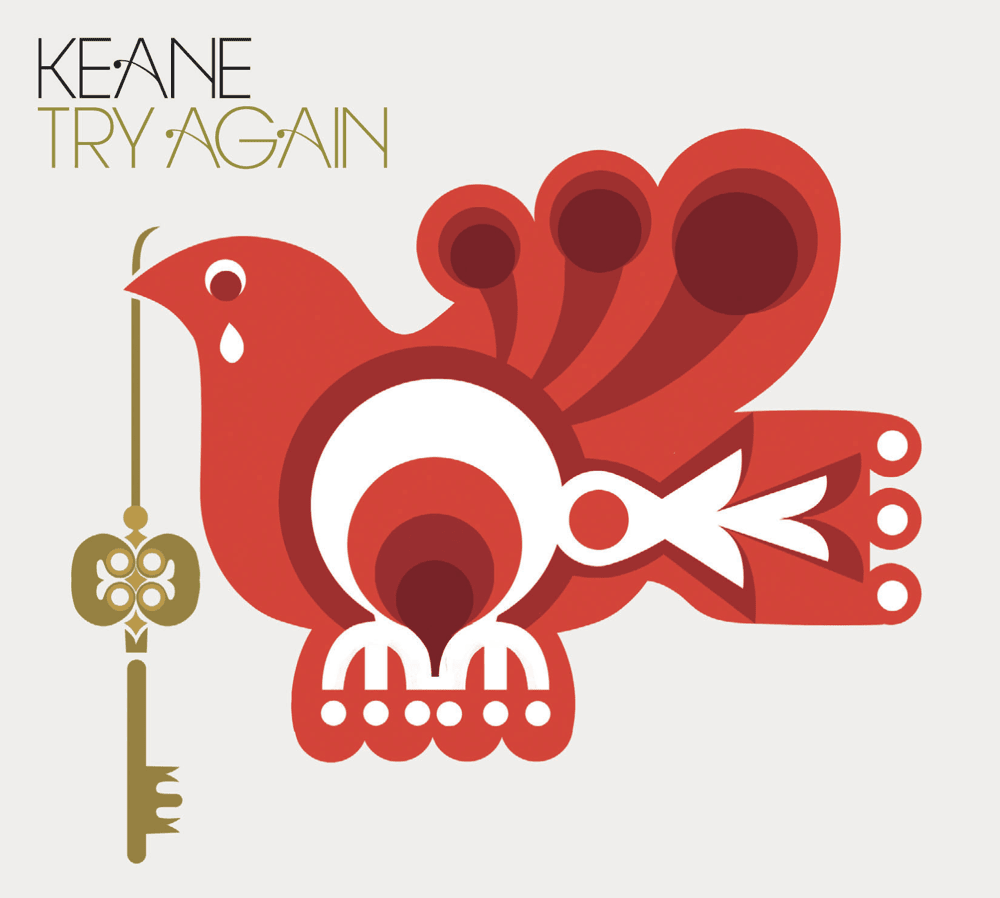 Album cover art for "Try Again" by Keane
