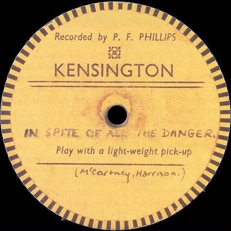 In Spite of All the Danger by The Quarrymen