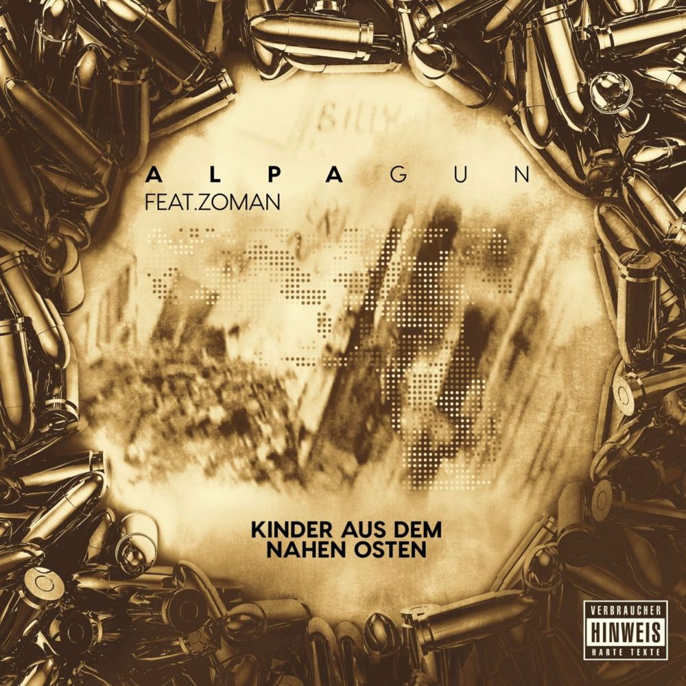 Album cover art for "Kinder aus dem nahen Osten" by Alpa Gun