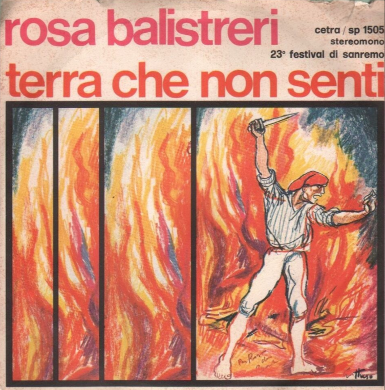 Album cover art for "Terra ca nun senti" by Rosa Balistreri