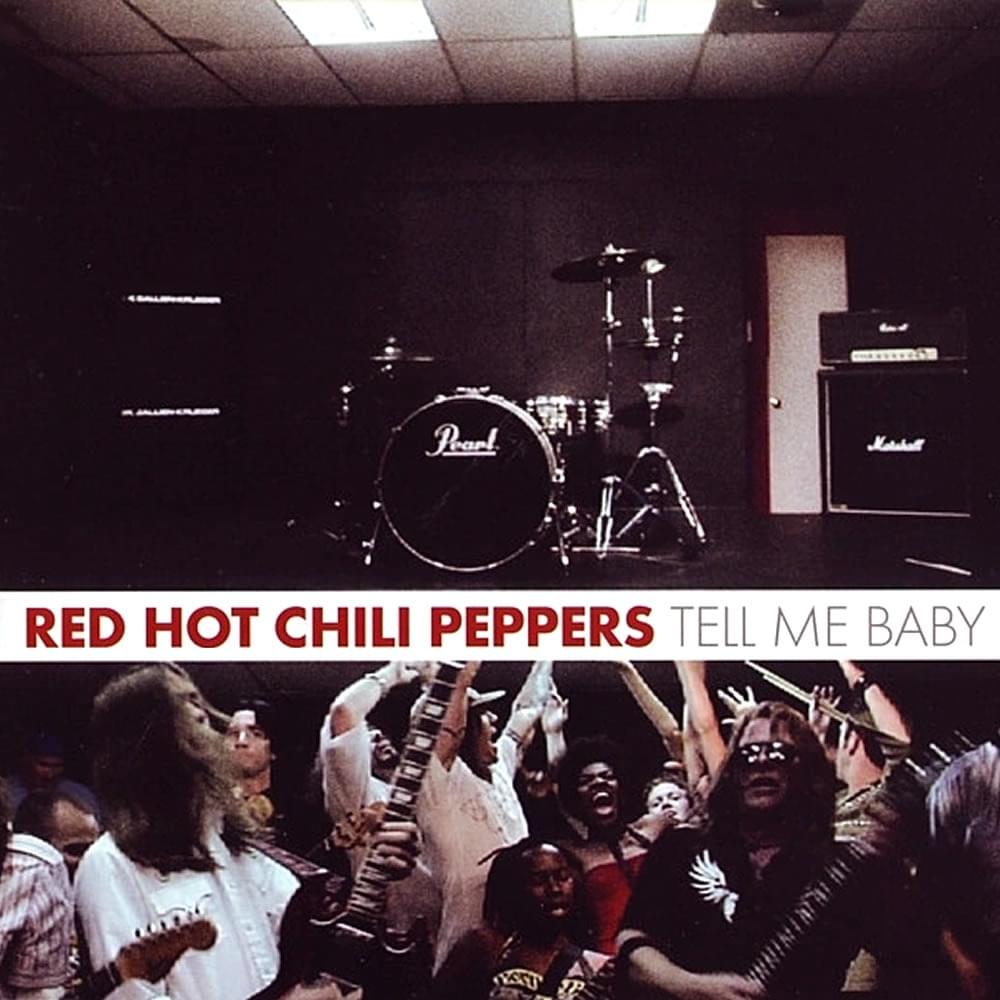 Album cover art for "Mercy Mercy" by Red Hot Chili Peppers