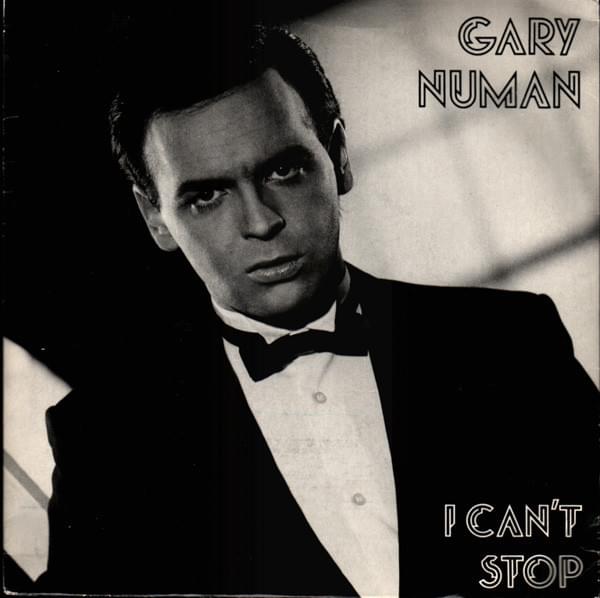 Album cover art for "I Can’t Stop" by Gary Numan