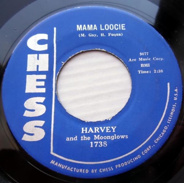 Album cover art for "Mama Loochie" by The Moonglows