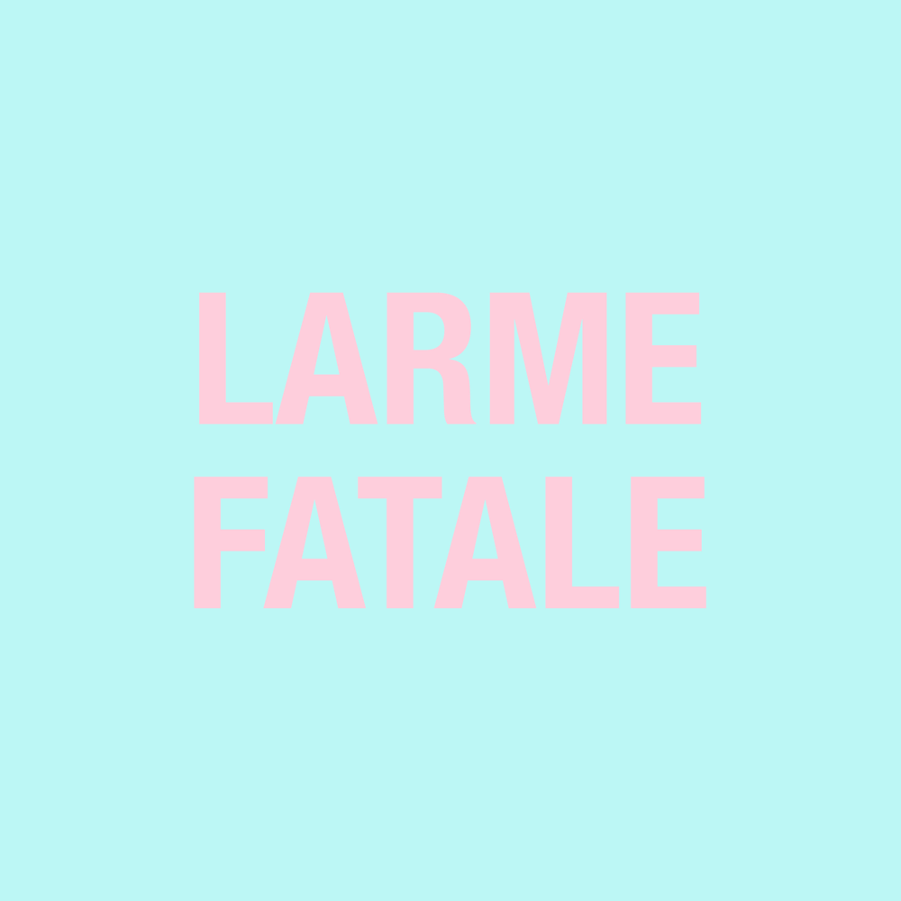 Album cover art for "Larme fatale" by Julien Doré & Eddy de Pretto