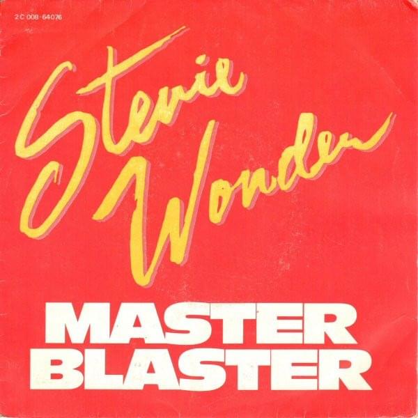 Album cover art for "Master Blaster (Jammin’) (Single Version)" by Stevie Wonder