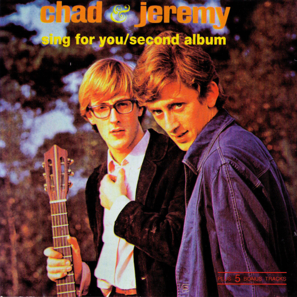 Album cover art for "A Summer Song" by Chad & Jeremy