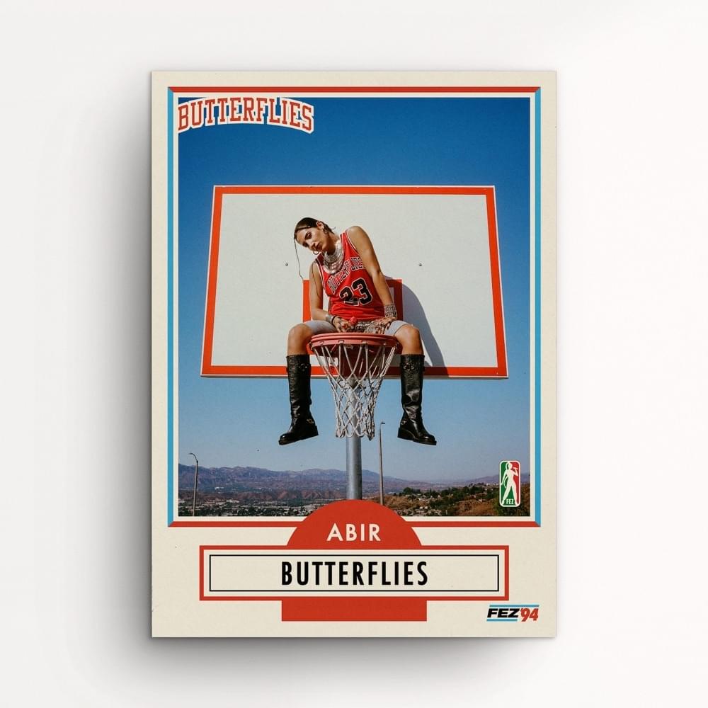 Album cover art for "Butterflies" by ABIR