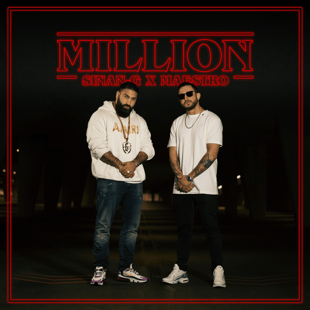 Album cover art for "Million" by Sinan-G