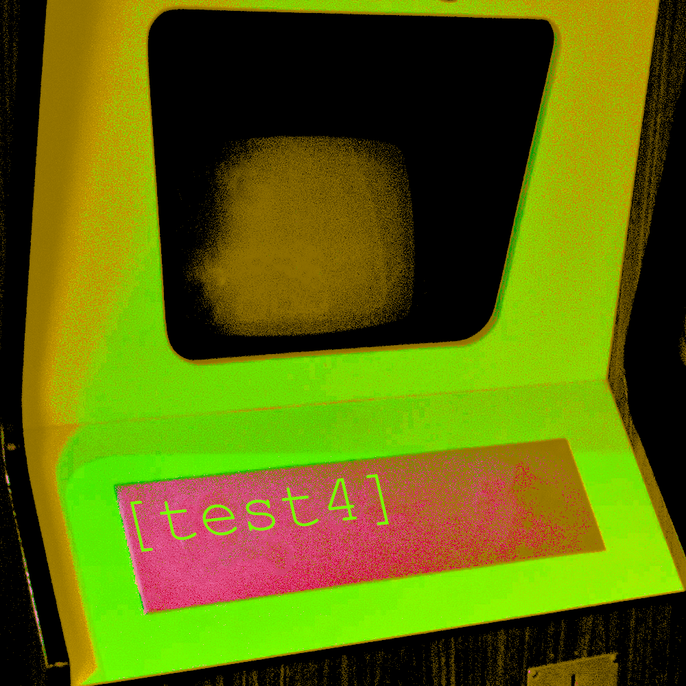 Album cover art for "Test 4" by HTCAT