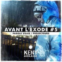 Album cover art for "Parole Vraie / Projecteurs" by Keny Arkana