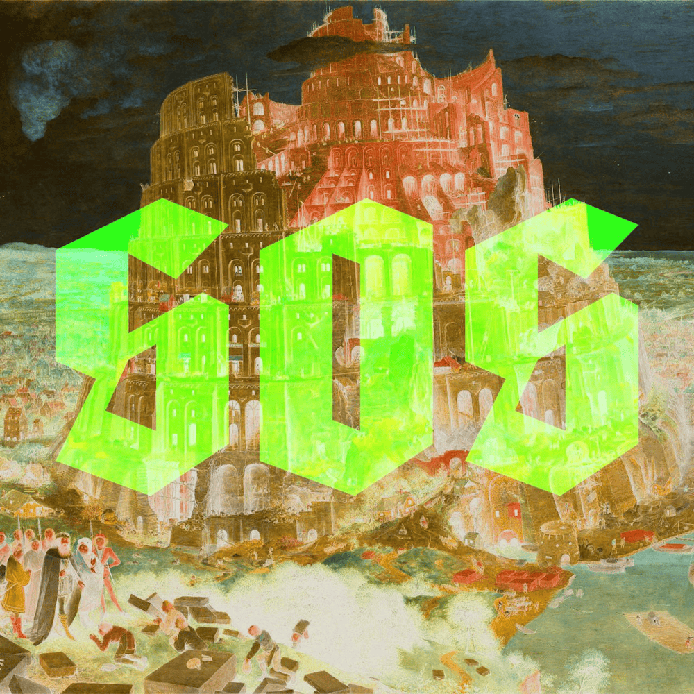 Album cover art for "SOS" by MC Bomber