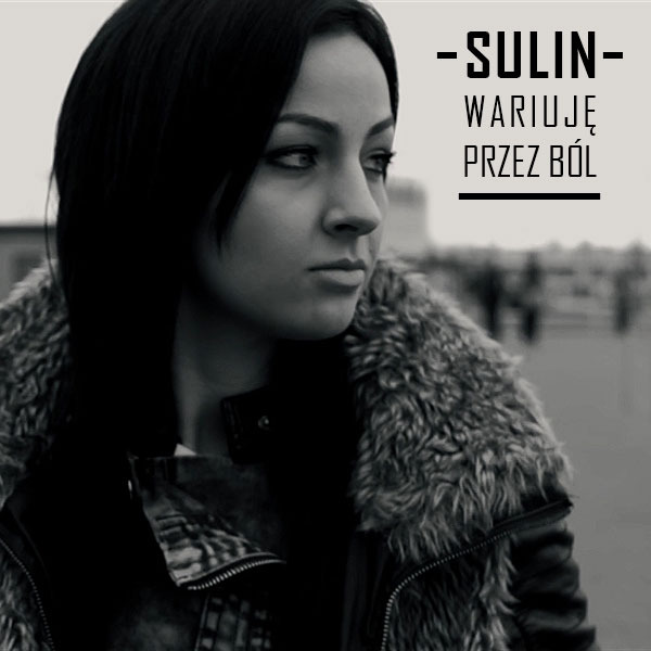 Album cover art for "Wariuję przez ból" by Sulin