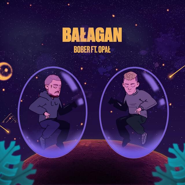 Album cover art for "Bałagan" by Bober & Opał