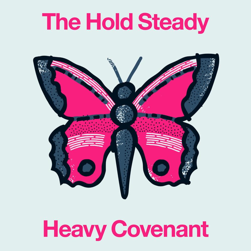 Album cover art for "Heavy Covenant" by The Hold Steady