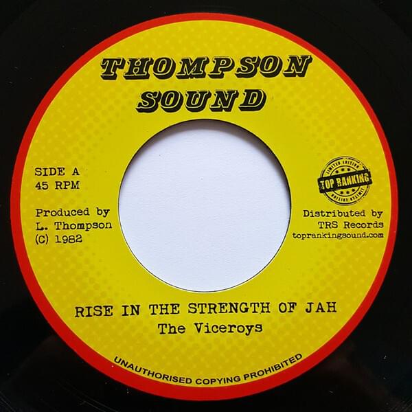 Rise In The Strength Of Jah by The Viceroys