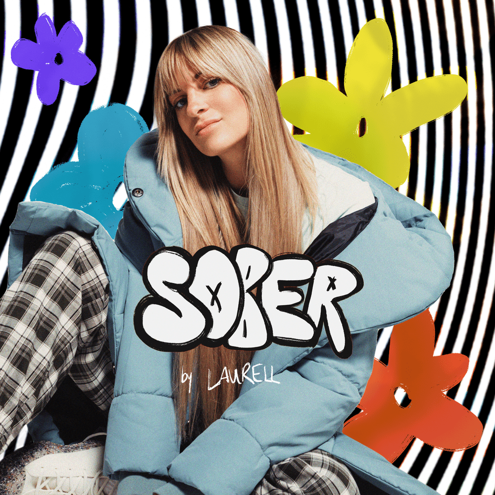 Album cover art for "Sober" by Laurell