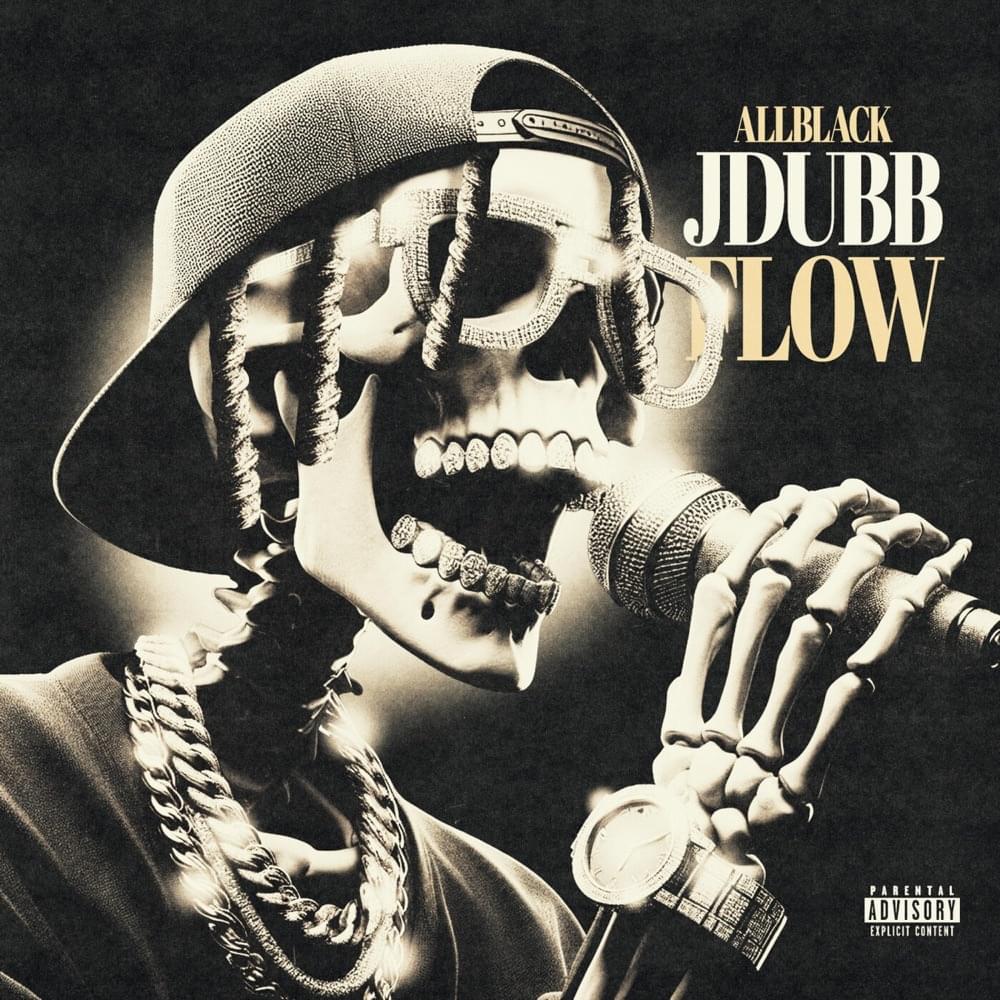 Album cover art for "JDUBB FLOW" by ALLBLACK