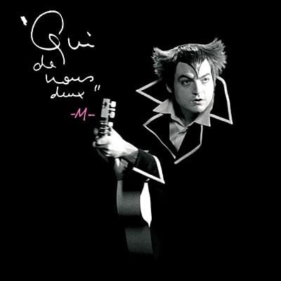 Album cover art for "Qui De Nous Deux" by -M- (FRA)