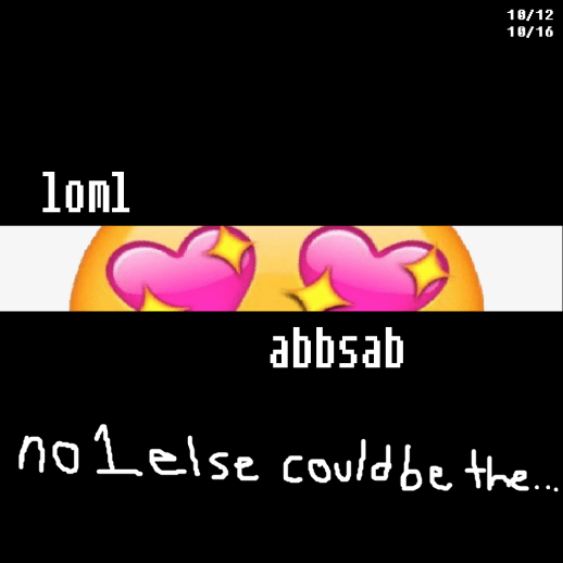 Album cover art for "loml" by badsadboy