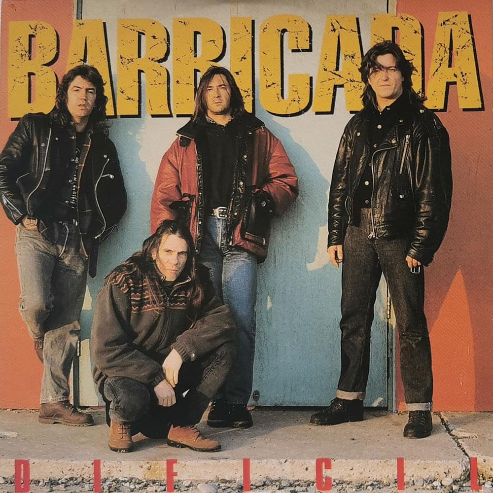 Album cover art for "Difícil" by Barricada