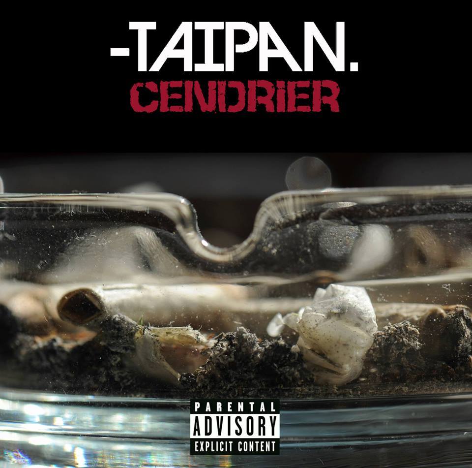 Album cover art for "Cendrier" by Taïpan