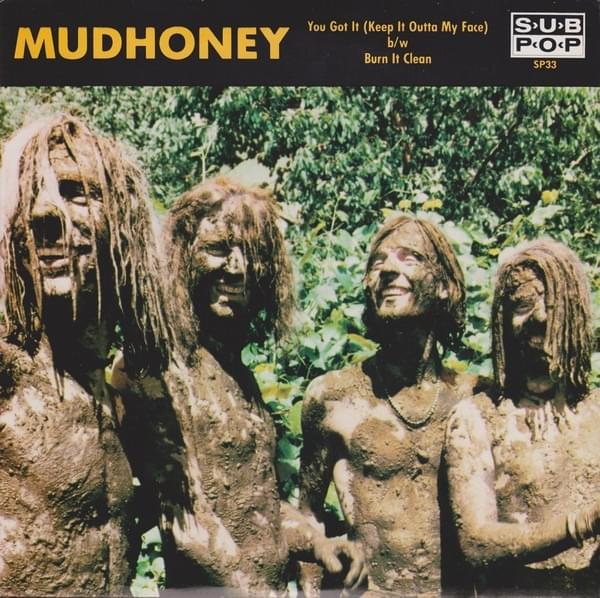 Album cover art for "Burn It Clean" by Mudhoney