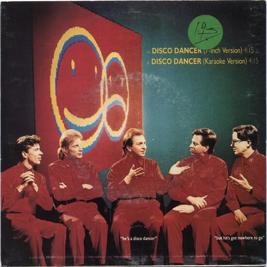 Album cover art for "Disco Dancer (7″ version)" by Devo