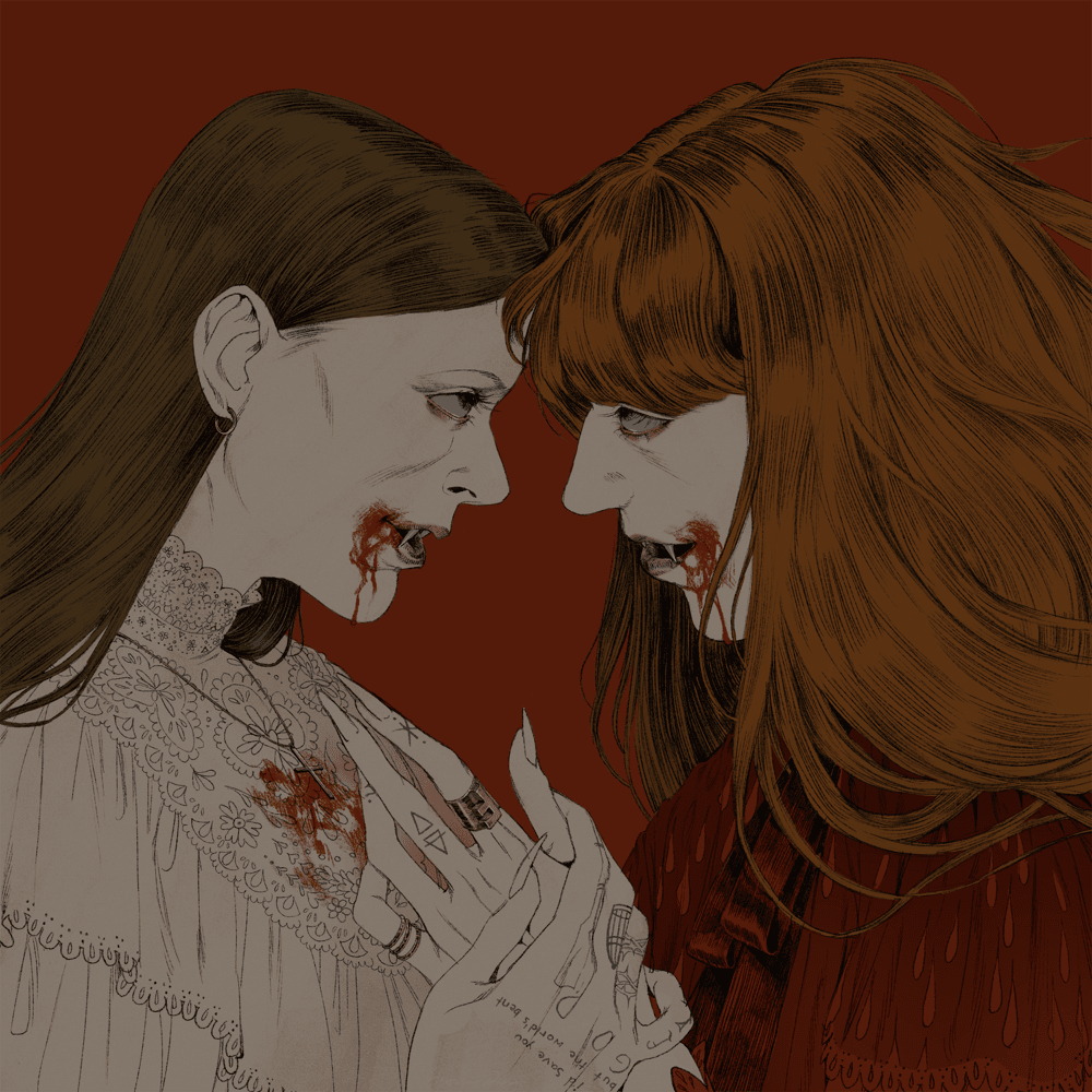 Album cover art for "Morning Elvis (Live At Denver Ball Arena)" by Florence + the Machine & Ethel Cain