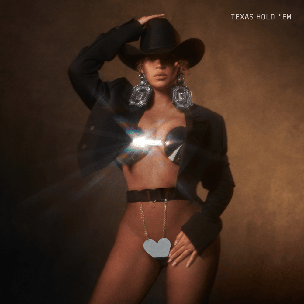 Album cover art for "TEXAS HOLD 'EM" by Beyoncé