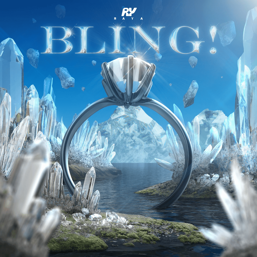 Album cover art for "Bling!" by RAYA (PHL)