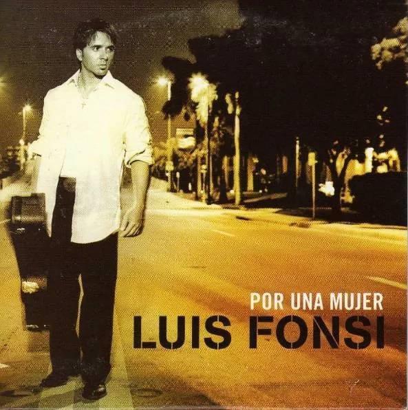 Album cover art for "Por Una Mujer" by Luis Fonsi