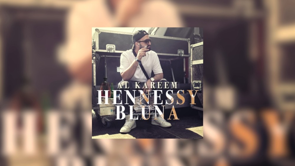 Album cover art for "Hennessy Bluna" by AL Kareem