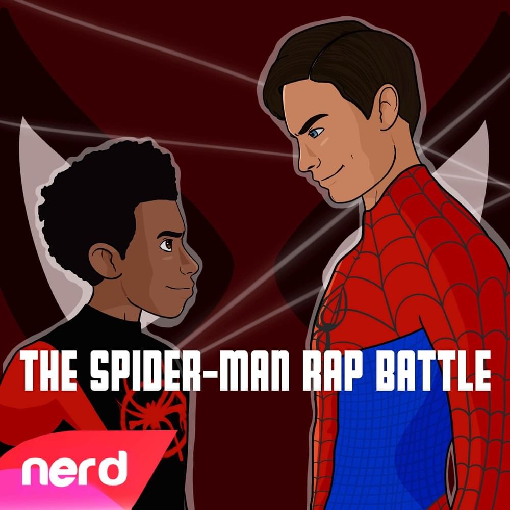 Album cover art for "The Spider-Man Rap Battle" by NerdOut & Dreaded Yasuke & Zach B & FabvL