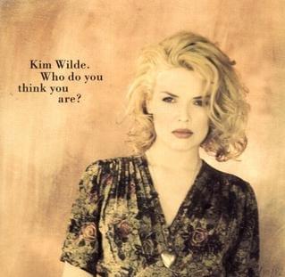 Album cover art for "Who Do You Think You Are?" by Kim Wilde