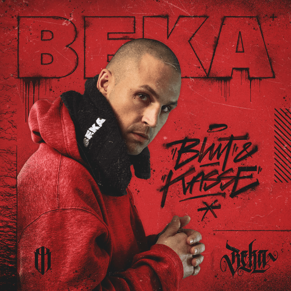 Album cover art for "Blut & Kasse" by BEKA