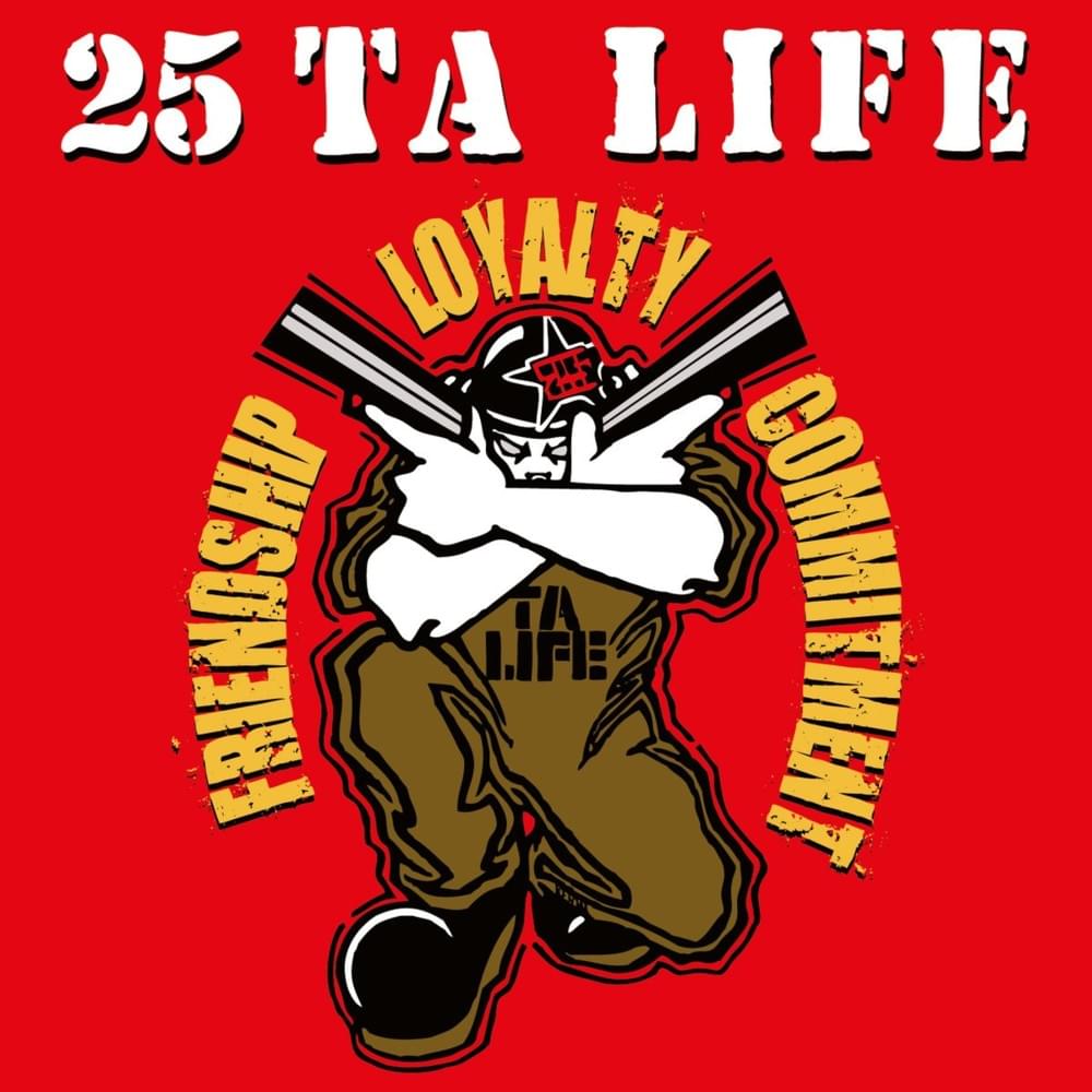 Album cover art for "Over the Years" by 25 Ta Life