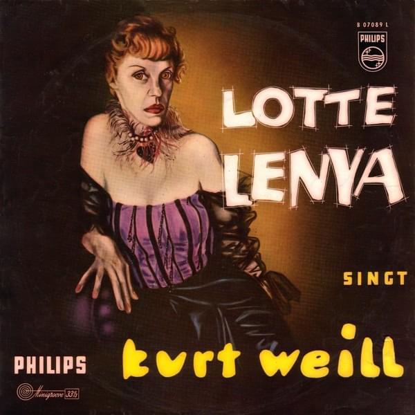 Alabama-Song (1955) by Lotte Lenya