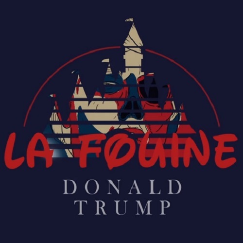 Album cover art for "Donald Trump" by La Fouine