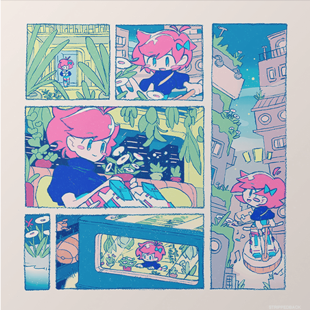 Cover image for machine garden (Physical Version)