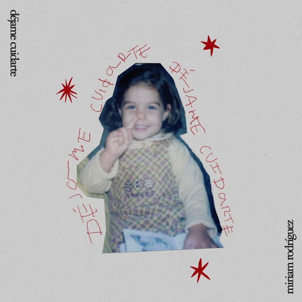 Album cover art for "Déjame cuidarte" by Miriam Rodríguez