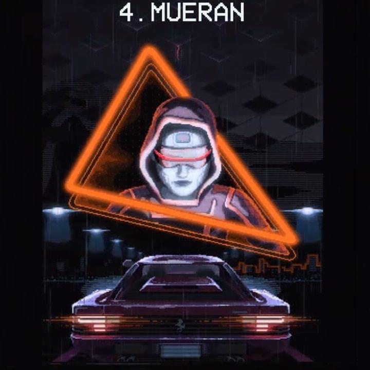 Album cover art for "Mueran" by Big Soto