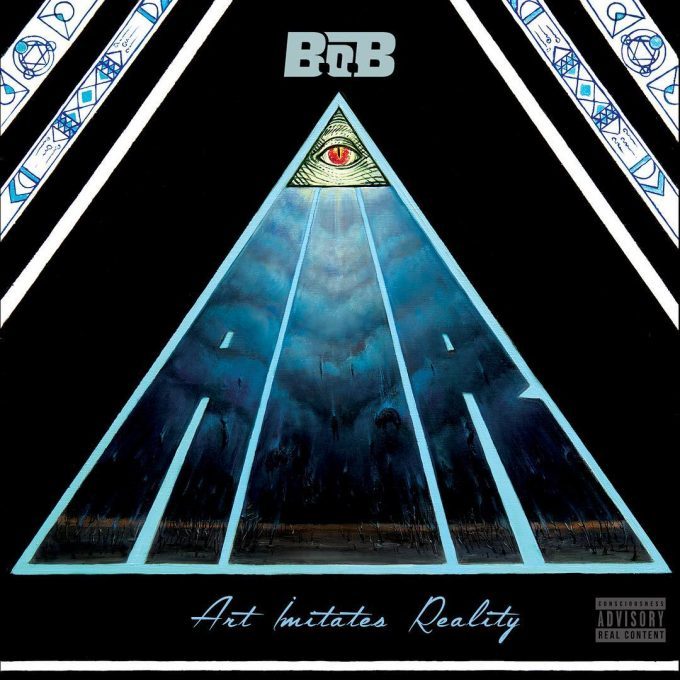 Album cover art for "Mercy Me" by B.o.B