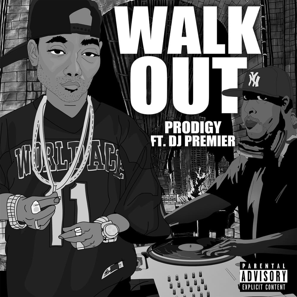 Album cover art for "Walk Out" by Prodigy & DJ Premier