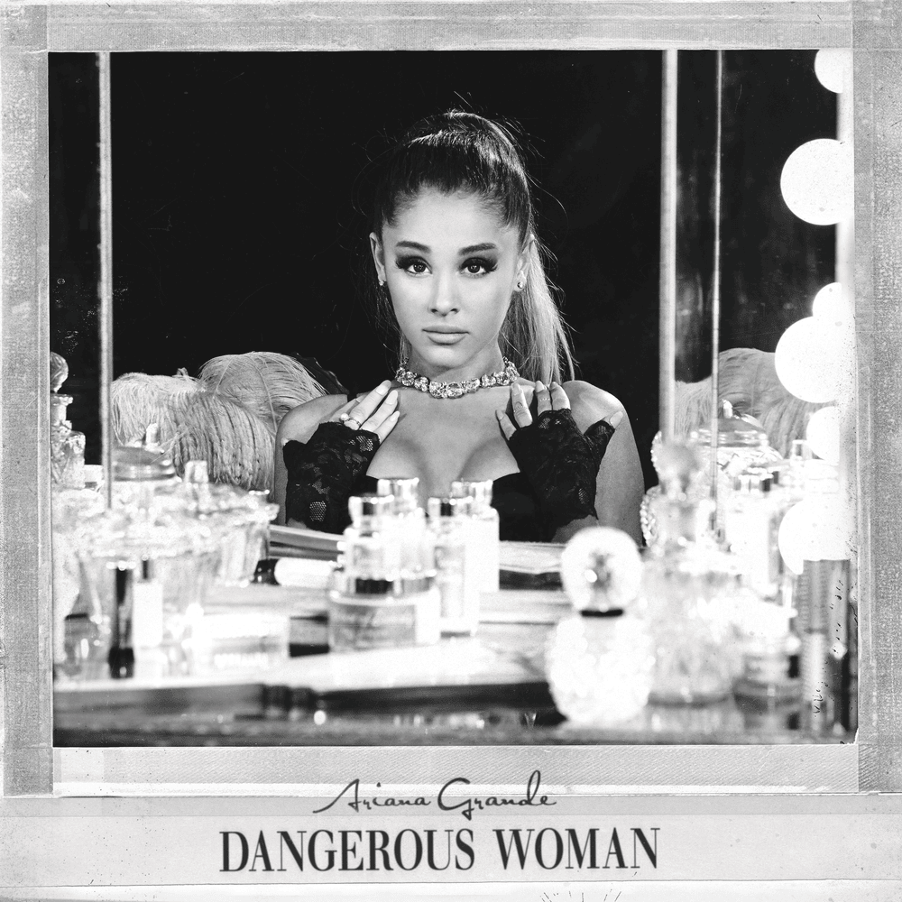 Album cover art for "Dangerous Woman" by Ariana Grande