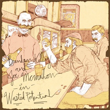 Album cover art for "Let The Train Whistle Blow" by Joe McMahon