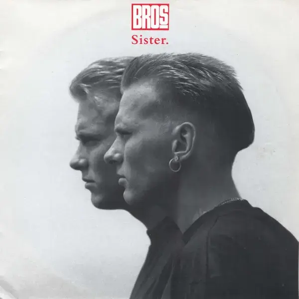 Album cover art for "Sister" by BROS