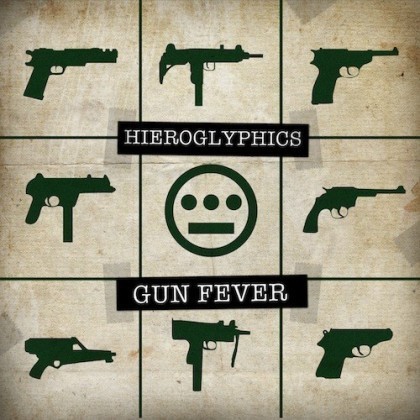 Album cover art for "Gun Fever" by Hieroglyphics & Tajai & Pep Love & Casual & A-Plus & Del the Funky Homosapien