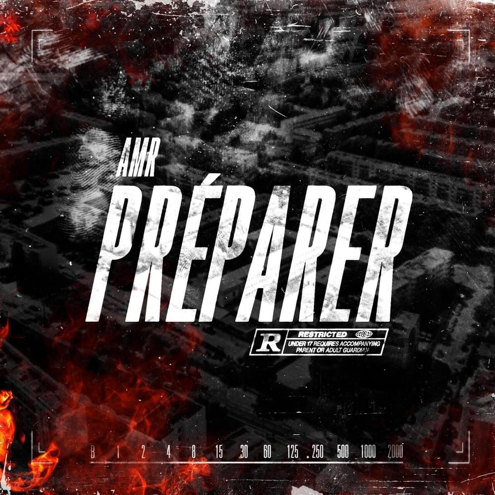 Album cover art for "PREPARER" by AMR (FRA)