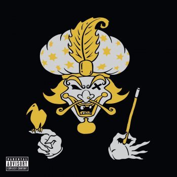 Album cover art for "Black Blizzard" by Insane Clown Posse & Cheap Trick