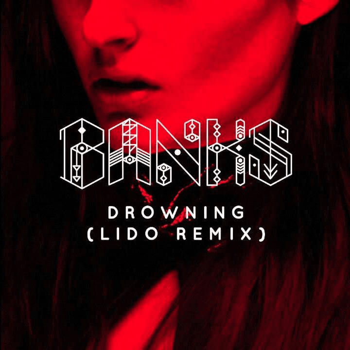 Album cover art for "Drowning (Lido Remix)" by BANKS